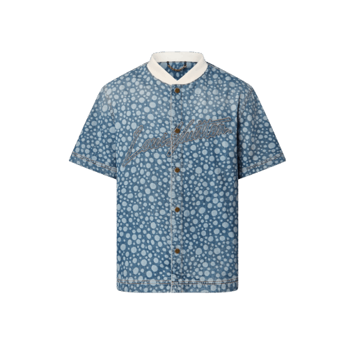 LV x YK Infinity Dots Denim Shirt