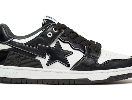 A Bathing Ape Bape SK8 Sta #1 M2 Black Camo