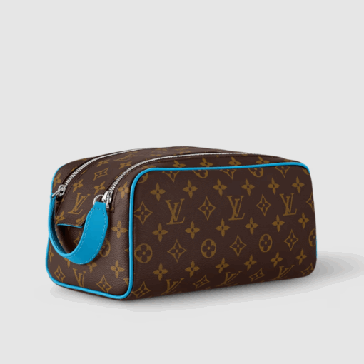 LV Dopp Kit Bag Gaston Blue
