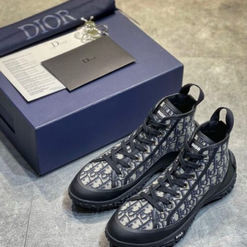 Dior B28 High-Top Sneaker Black and Beige