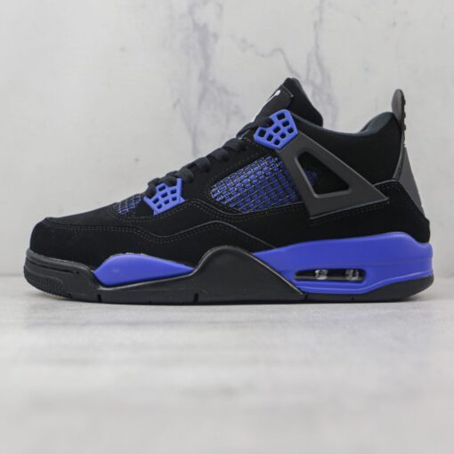Nike Jordan 4 Retro Black Game Royal