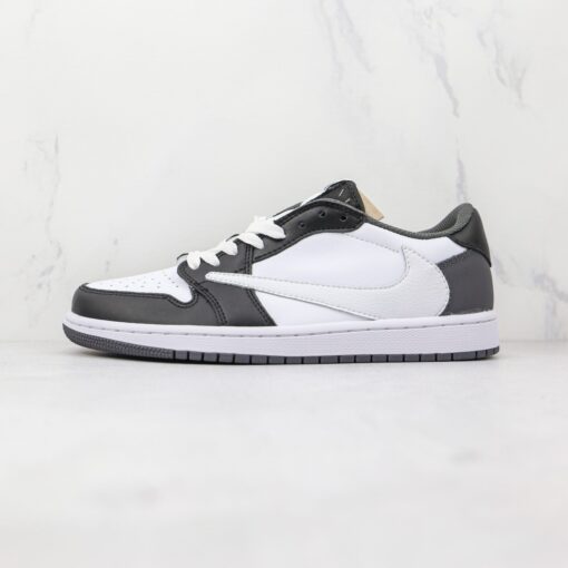 NIKE Air Jordan 1 Low Barb black gray white