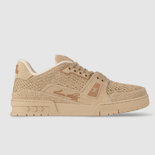 LV New Trainer Sneaker Khaki