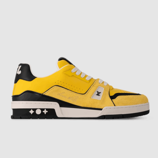 LV Trainer Sneaker 2025 Yellow