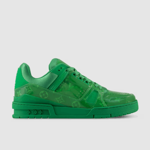 LV Trainer Sneaker Green