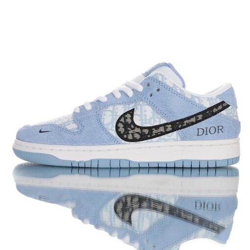 Dior x Nike Wmns SB Dunk Low Pro"Blue/White Oblique"