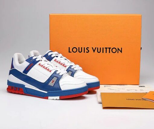 Louis Vuitton LV Trainer Blue/Red