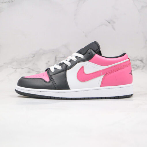 NIKE Air Jordan 1 Low Black Pink White