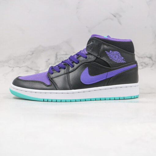 NIKE Air jordan 1 Mid Black Purple