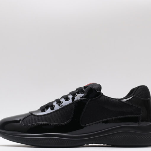 Prada America's Cup Soft rubber and bike fabric sneakers